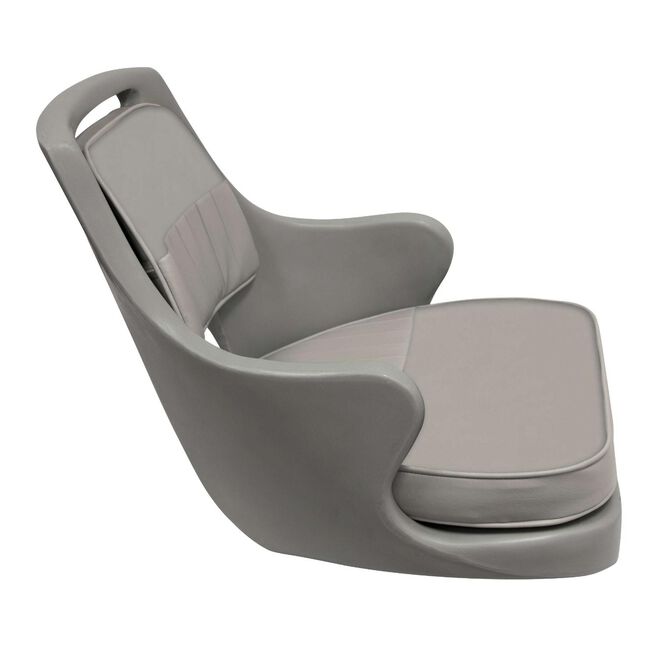Wise Seats 8WD015-3-717 Wise Freshwater Bucket Seat W/Cushions, Gray -Gray Shell