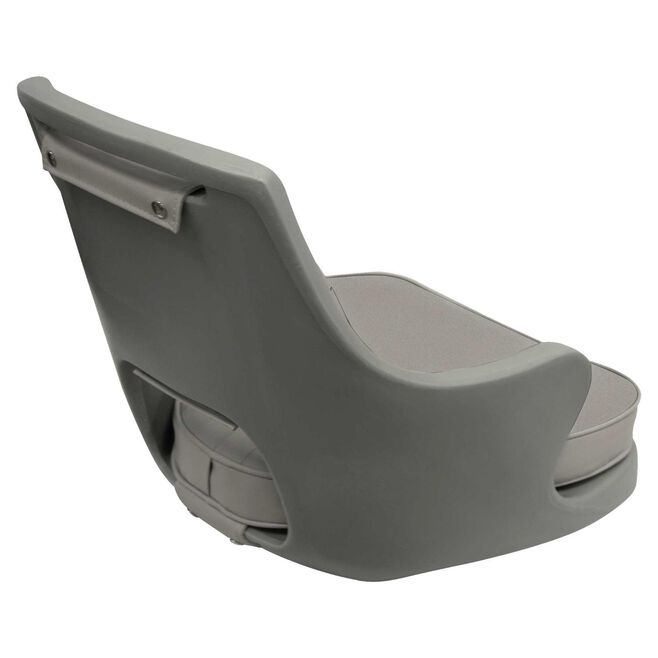 Wise Seats 8WD015-3-717 Wise Freshwater Bucket Seat W/Cushions, Gray -Gray Shell