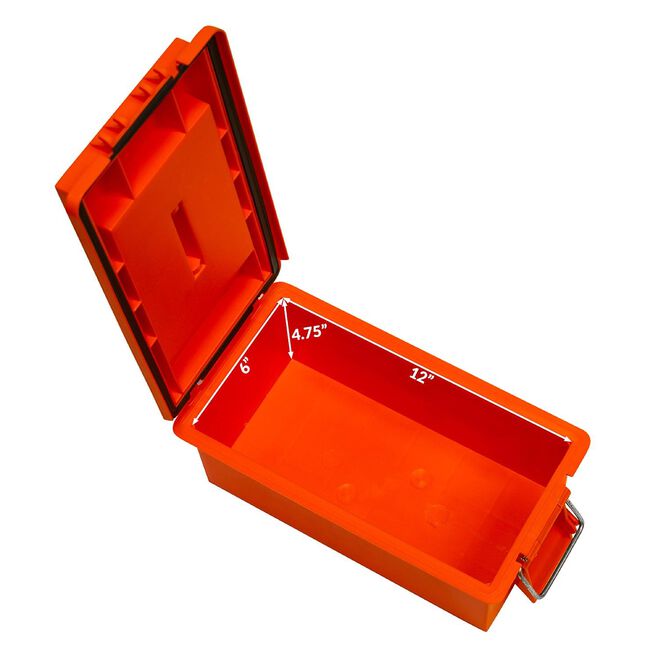 Wise Seats 56011-15 Wise Utility Dry Box, Small, Orange