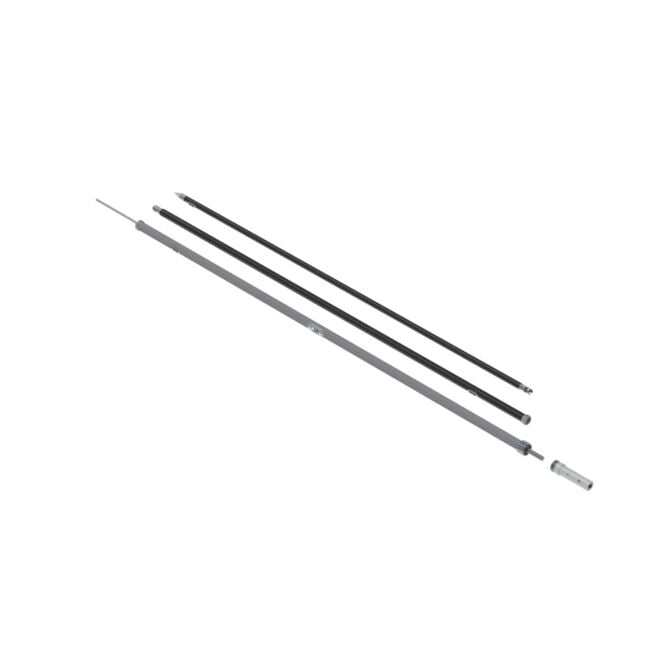 Taco Metals OI-3190CF Taco Open Water Internal & Collapsible Carbon Fiber, Outrigger Poles, 19"