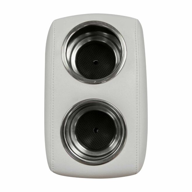 Wise Seats 3059-784 Wise Portable Upholstered Drink Holder, Brite White