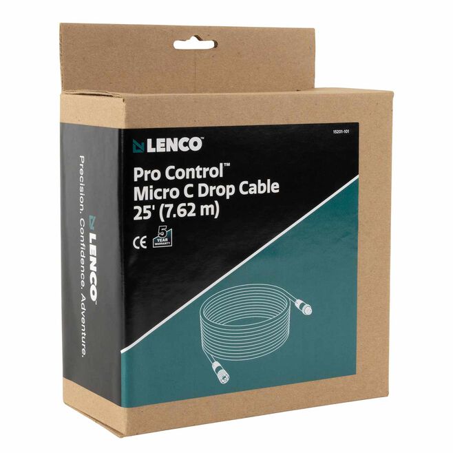 Lenco 15201-101 25' Mirco C Drop Cable