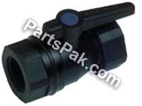 Forespar 905102 MF850 Marelon PTFE Ball Valve