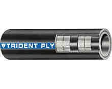 Trident Marine 110-1004 Trident Ply Soft Wall Water Hose, 1" x 12.5'