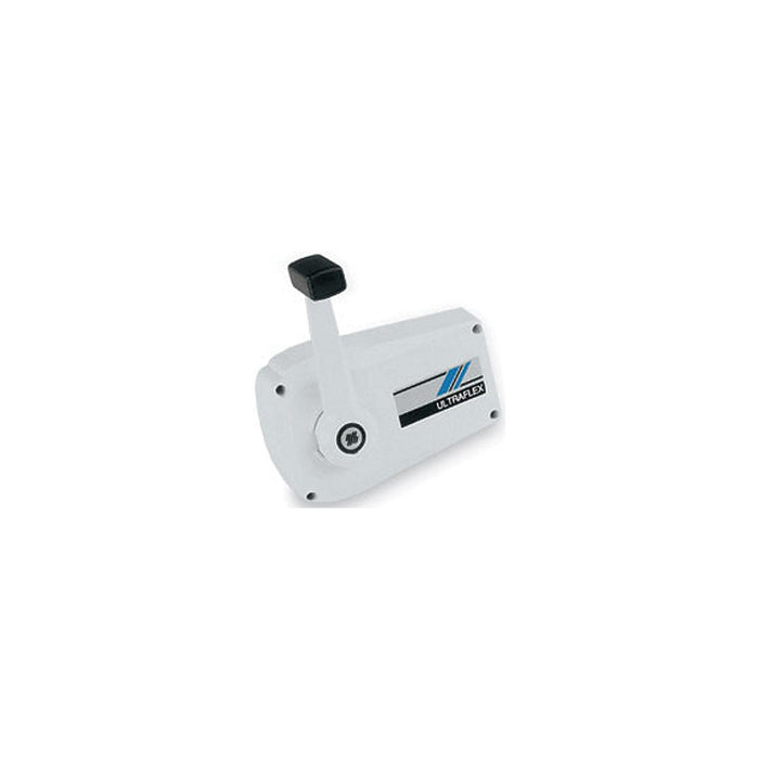 Uflex B89 Control Box/Single Lvr/Side Mt/Wh