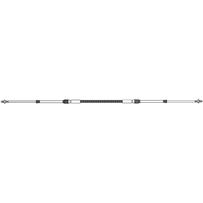 Uflex USA C2X08 Uflex C2X08 UFLEX C8 3300 Type Standard Universal Style Engine, Control Cable 10-32 UNF
