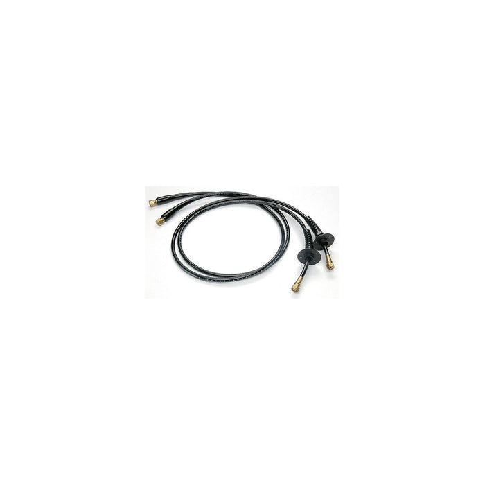 Uflex KITOBBHBR-24 Hydraulic Hose Kit with Fittings, 24', Includes Pre-Crimped Brass/Bulkhead Fittings, Bend Restrictors