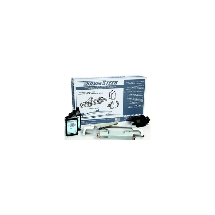 Uflex USA SILVERSTEERXP2 Uflex SILVERSTEERXP2 Uflex Universal Front Mount, Outboard Hydralic Steering System