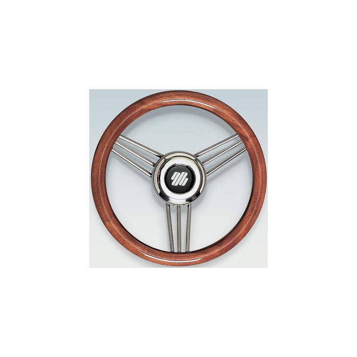 Uflex V26 Mahogany Non-Magnetic Stainless Steel Steering Wheel