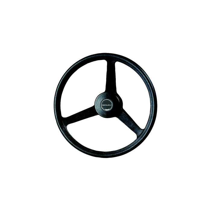 Uflex V32N Black 3-Spoke Steering Wheel