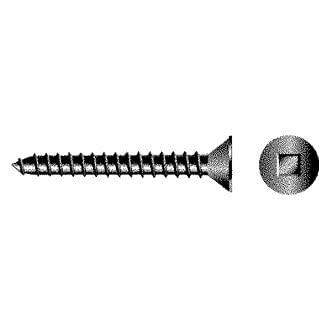 Seachoice SC5154 Square Tapping Screw Flat Head,#12 x 2"