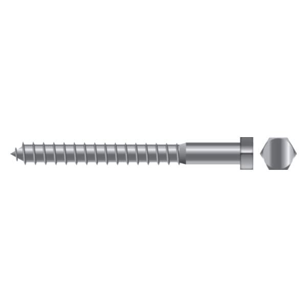 Seachoice SC1278 Lag Screw, 3/8 x 1-1/2"