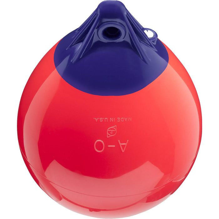 Polyform A-0 RED Red "A" Series Buoy, 8" Dia.