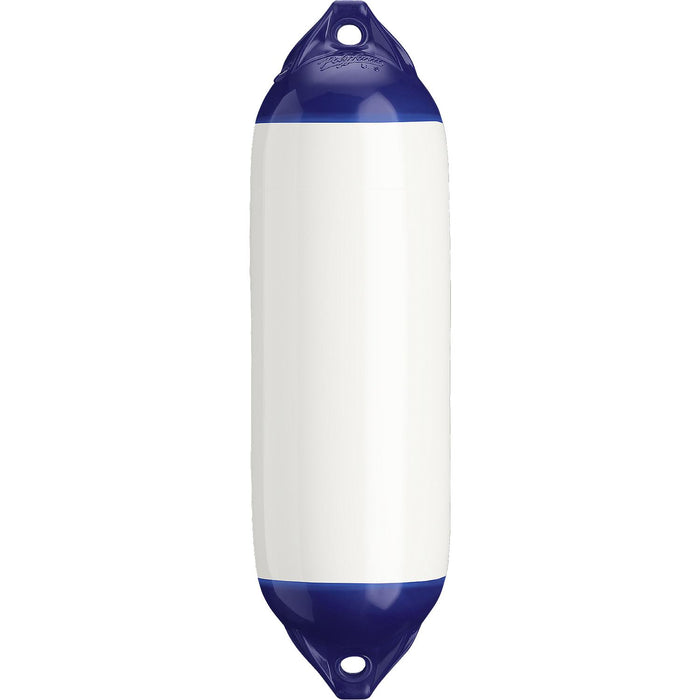 Polyform F-02 WHITE 91-318-700 Twin Eye F Series Fender, 7.5" x 26"