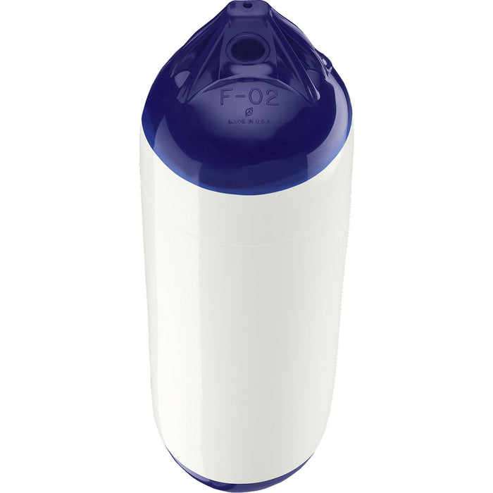 Polyform F-02 WHITE 91-318-700 Twin Eye F Series Fender, 7.5" x 26"