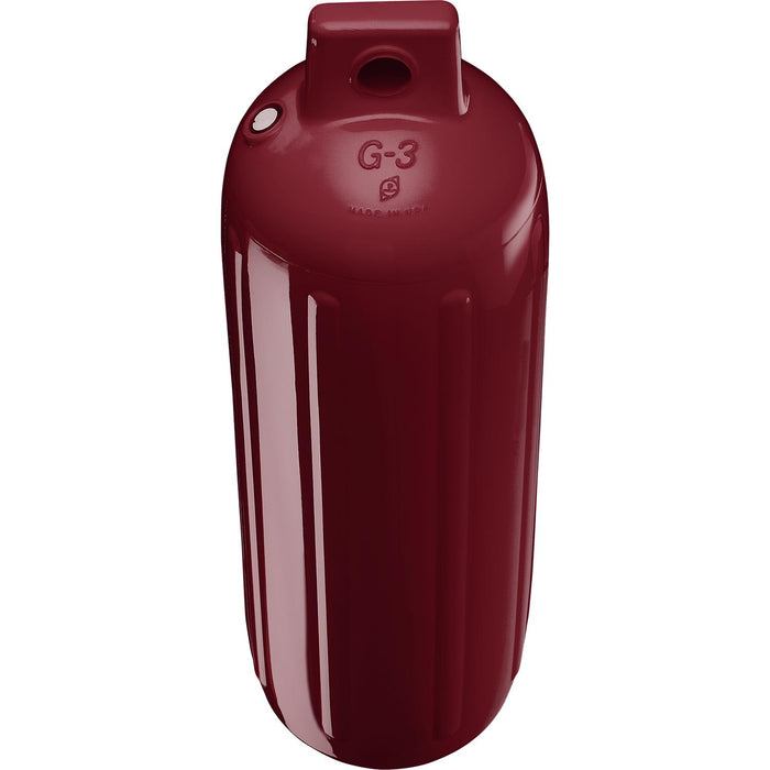 Polyform G-3 BURGUNDY 82-095-487 Twin Eye G Series Fender, 5.5" x 19"