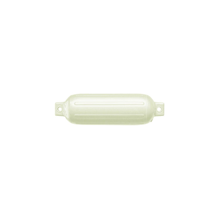 Polyform G-3 METALLIC WHITE G-3 Twin Eye G Series Fender, 5.5" x 19"
