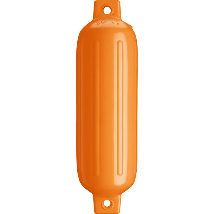Polyform 29-576-912 Twin Eye G Series Fender, 5.5" x 19", Orange