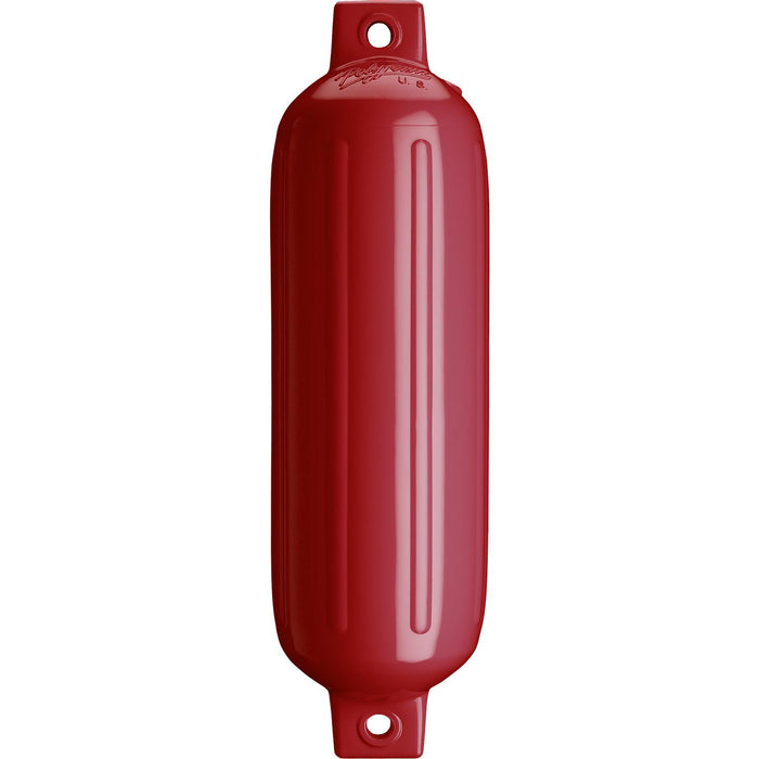 Polyform G-4 CLASSIC RED 05-415-359 Twin Eye G Series Fender, 6.5" x 22", Red