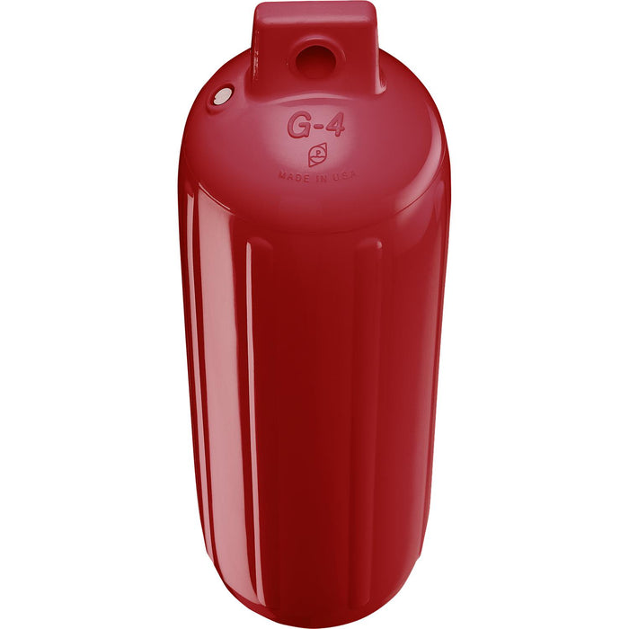 Polyform G-4 CLASSIC RED 05-415-359 Twin Eye G Series Fender, 6.5" x 22", Red