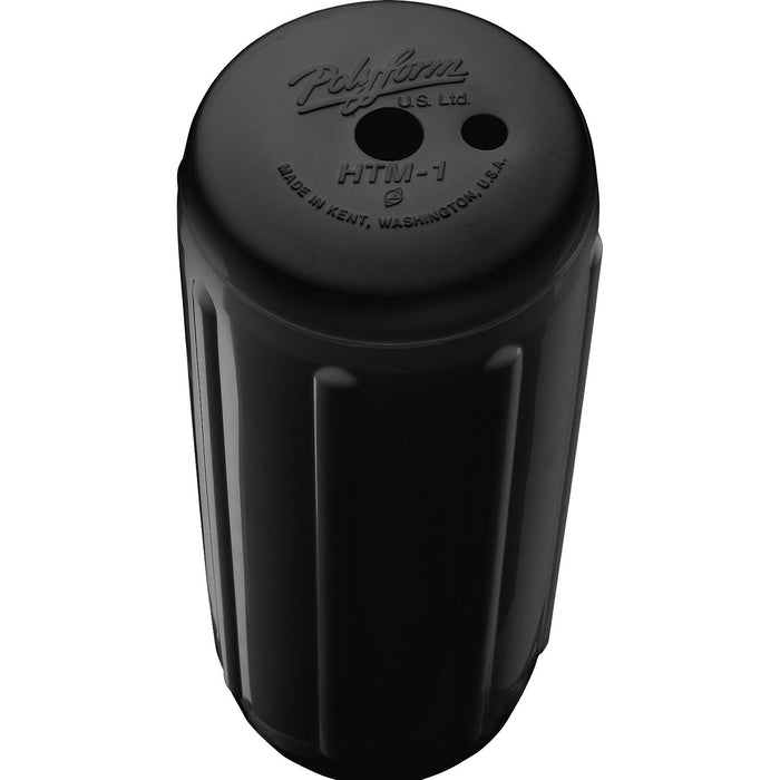 Polyform HTM-1 BLACK 79-751-374 Center Tube HTM Series Fender, 6.3" x 15.5"