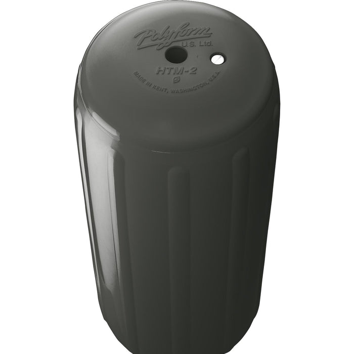 Polyform HTM-2 GRAPHITE Center Tube HTM Series Fender, 8.5" x 20.5"