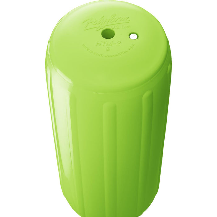 Polyform 17-947-853 Center Tube HTM Series Fender, 8.5" x 20.5", Lime