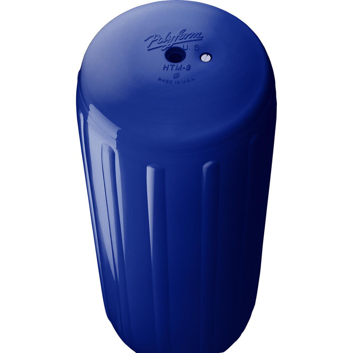 Polyform HTM-3 COBALT BLUE 85-083-220 Center Tube HTM Series Fender, 10.5" x 27"