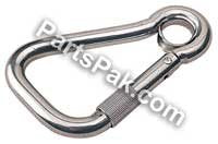Sea Dog 150128 SeaDog Locking Asymmetrical Snap & Eye Insert, 316 SS, 4-3/4"
