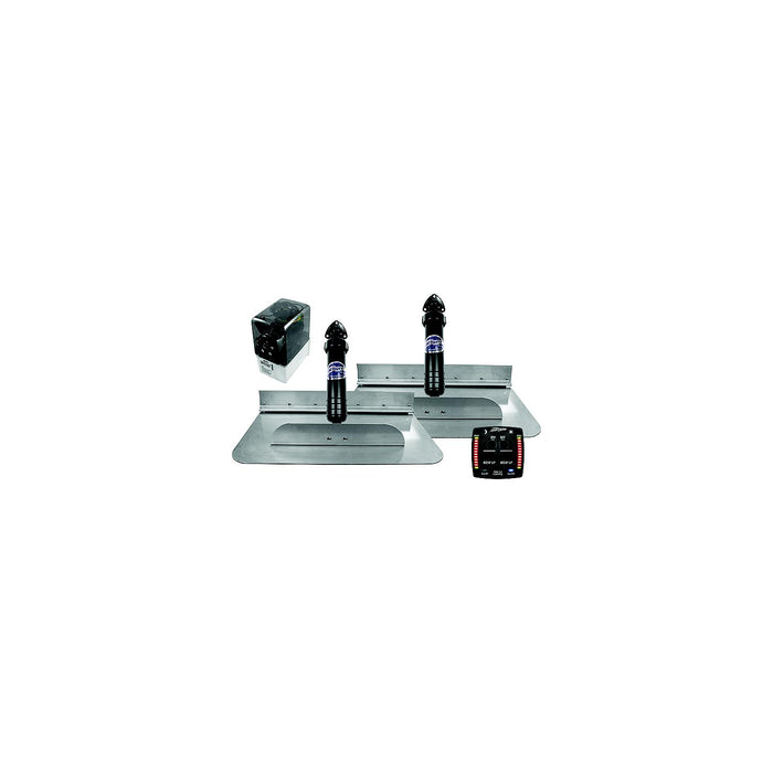 Bennett 6BT-50110-90-00 1812OBI Classic Hydraulic Trim Tab Kit, w/OBI9000H Integrated Helm Control, 18" x 12"