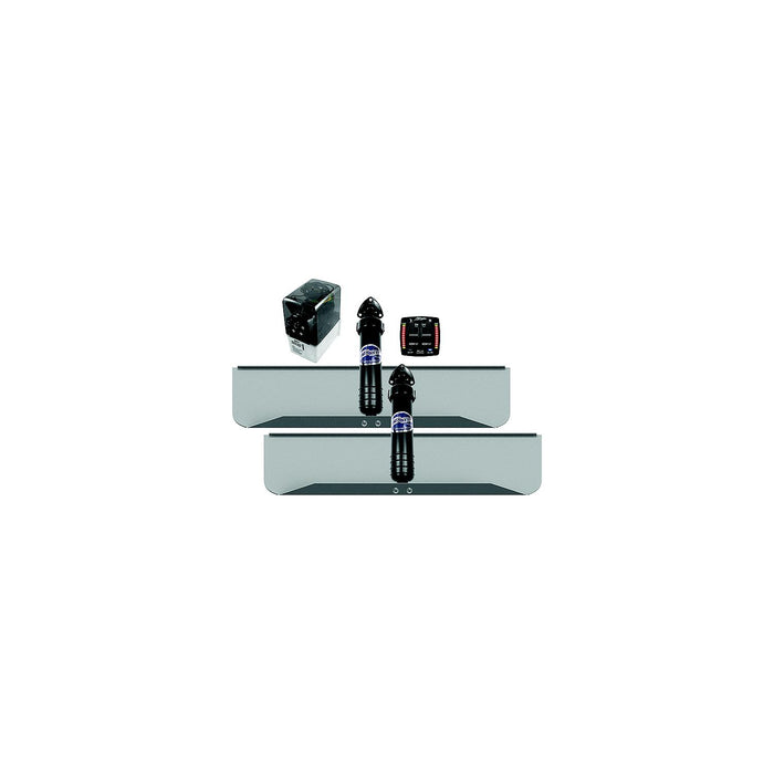 Bennett Marine 6BT-50111-02-00 Trim Tab Kit, 309OBI Classic Hydraulic w/OBI9000H Integrated Helm Control, 30" x 9"