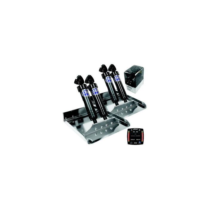 Bennett Marine 6BT-50111-14-00 ST12OBI Performance Tab System, 12" x 12" w/OBI9000H Control