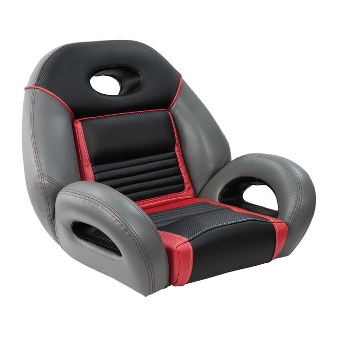 Springfield 1040940-01 Marine Pro Fishing Speed Seat, Charcoal/Black/Med. Gray