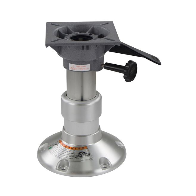 Springfield 1080136-L1 EZ-Ride 12" Shock Absorbing Pedestal Package w/Trac-Lock, Swivel