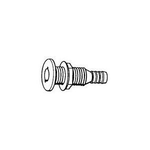 TH Marine TH-752XL-DP T-H Marine Straight Extra Long Thru-Hull Fitting for Hose, White