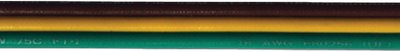 Cobra Wire and Cable B8014T21100FT Tinned Copper Bonded Ribbon Cable, 14 Gauge, 2-wire, 100', Black/Red