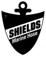 Shield 16-148-1003W Shields Marine Extra Heavy Duty Series 148 White Vac 10', Hose, 3" Bend, 1" ID