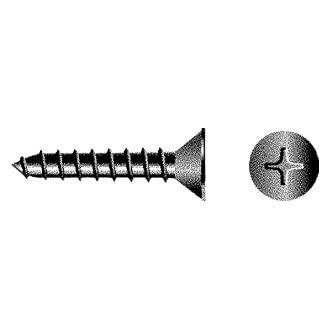 Seachoice SC0639 Phillips Tapping Screws Flat Head, #10 x 1-3/4"