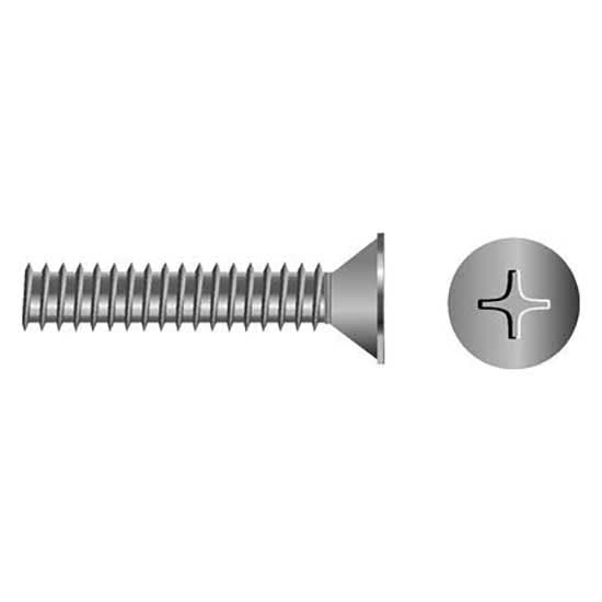 Seachoice MP0770SC SS Phillips Machine Screw Flat Head, 10-24 x 1-1/2"