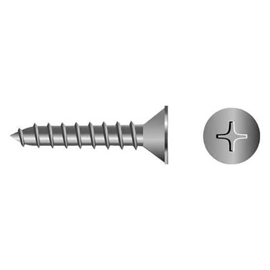 Seachoice MP0628SC 59526 Stainless Steel Phillips Machine Screw Flat Head