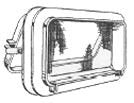 Beckson Marine PO512DBS-20 Rain Drain Opening Port