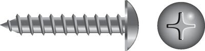 Seachoice SC0660 Phillips Tapping Screw Truss Head #8 x 1"
