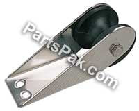 Sea Dog 328052 SeaDog Unpolished Short Bow Roller, 1" Max Rope Diameter, 3/8" Bolt Fastener