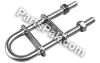Sea Dog 080253-1 Sea-Dog U-Bolt Stainless Steel, 3/16"