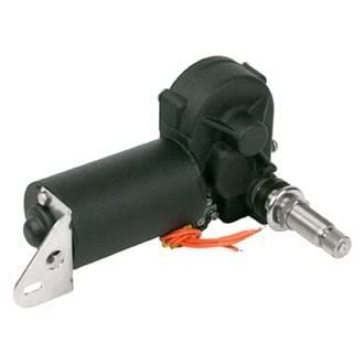 Sea Dog 412111B-3 SeaDog Stamped Powder Coated Steel & 304 Stainless 12V MRV, Wiper Motor, Black Finish