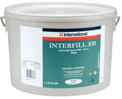 International Paint YAA867/2 Interfill 830 Lightweight Epoxy Fairing Compound, Part A Base, Gal.