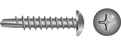 Seachoice SC6518 Phillips Self Drilling Screw Pan Head #10 x 3/4"