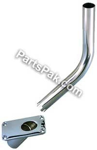 Perko 0451DP1CHR ***OUTRIGGER POLEHOLDER 1-1/8" ID