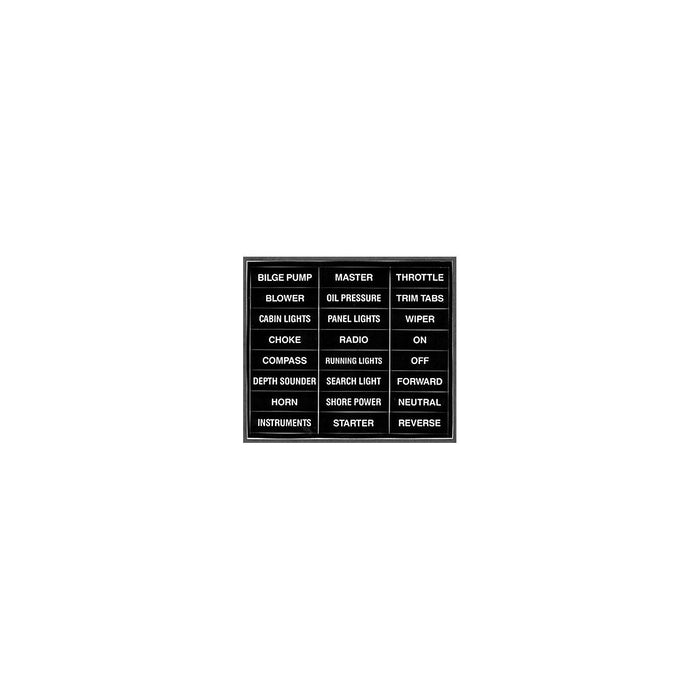 Bernard Engraving IL-02 24 Label Set