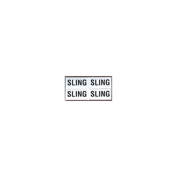 Bernard Engraving IL-07 Set of 4 "Sling" Labels